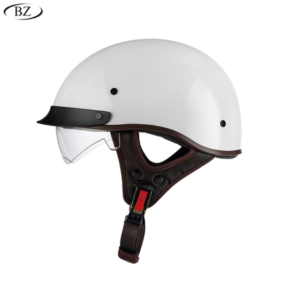 Old School Rider Half-Face Helmet - DOT Approved