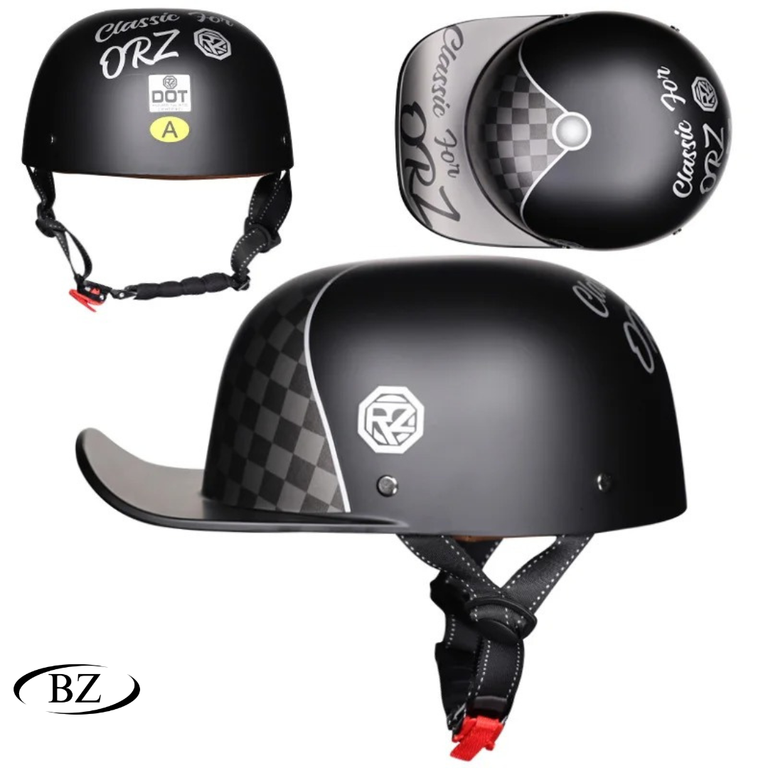 NEW Motorcycle Vintage Retro Baseball Cap Helmets