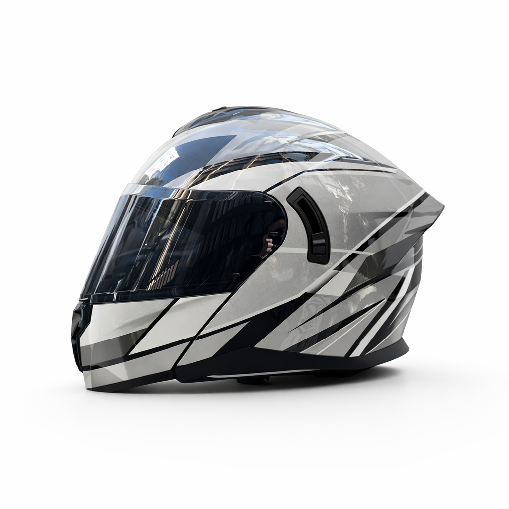 ORZ-B16 Full-Face Motorcycle Helmet – DOT & ECE Certified