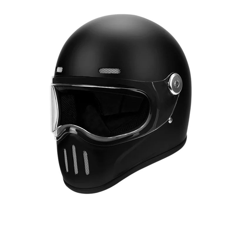 Retro Pig Nose Full Face Helmet