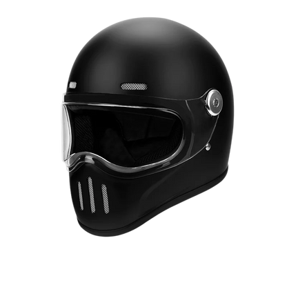 Retro Pig Nose Full Face Helmet