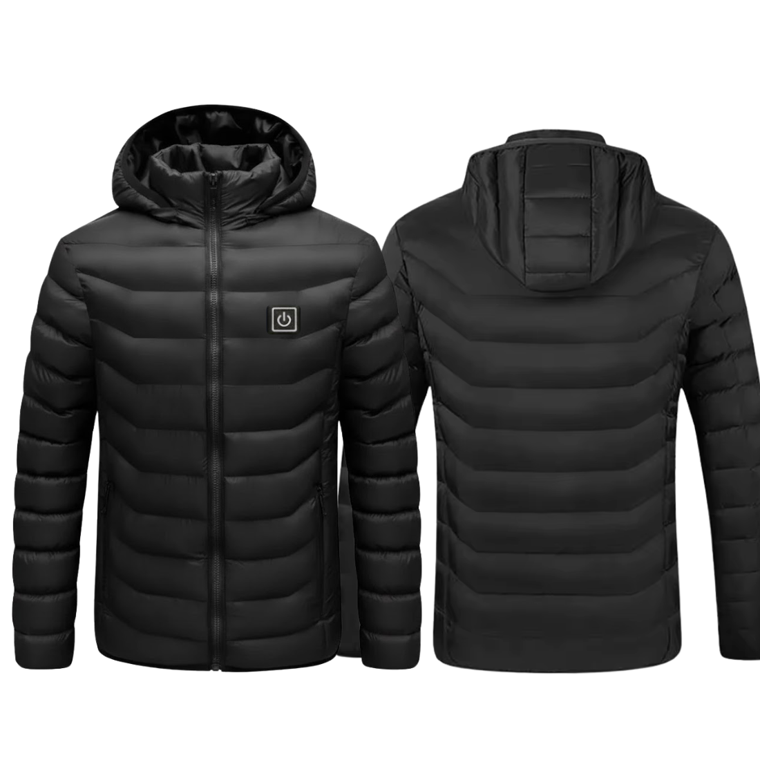 BikerZoneZ™ Multi-level Heated Puffer Jacket | 360° Warmth Technology