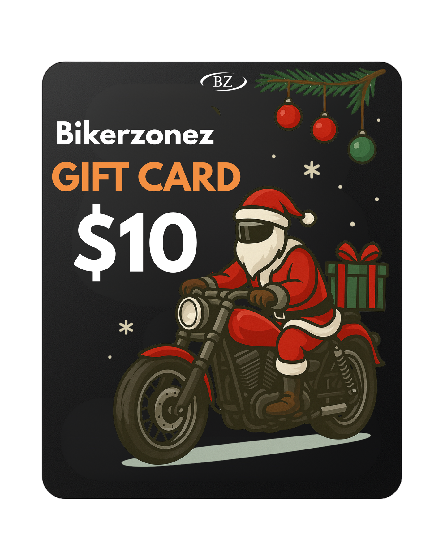 Bikerzonez Christmas Gift Card - 50% OFF