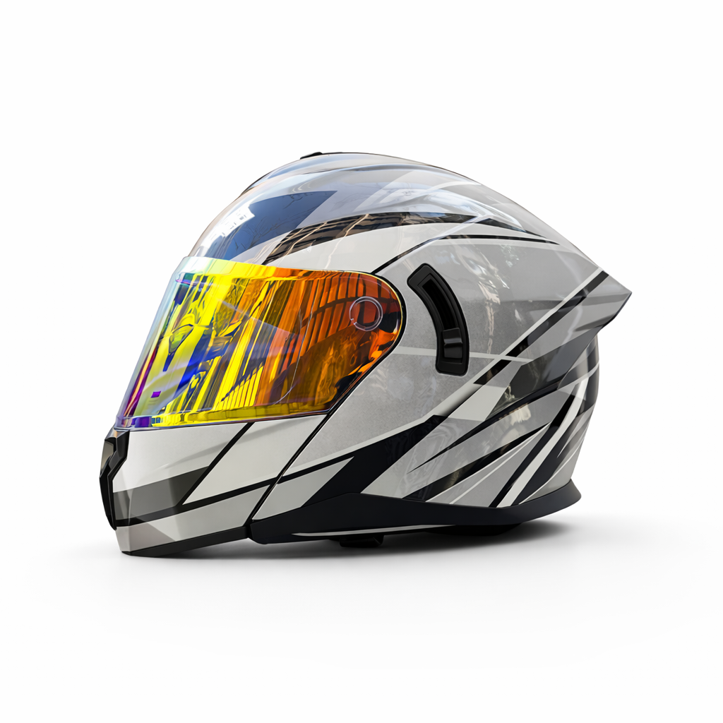 ORZ-B16 Full-Face Motorcycle Helmet – DOT & ECE Certified