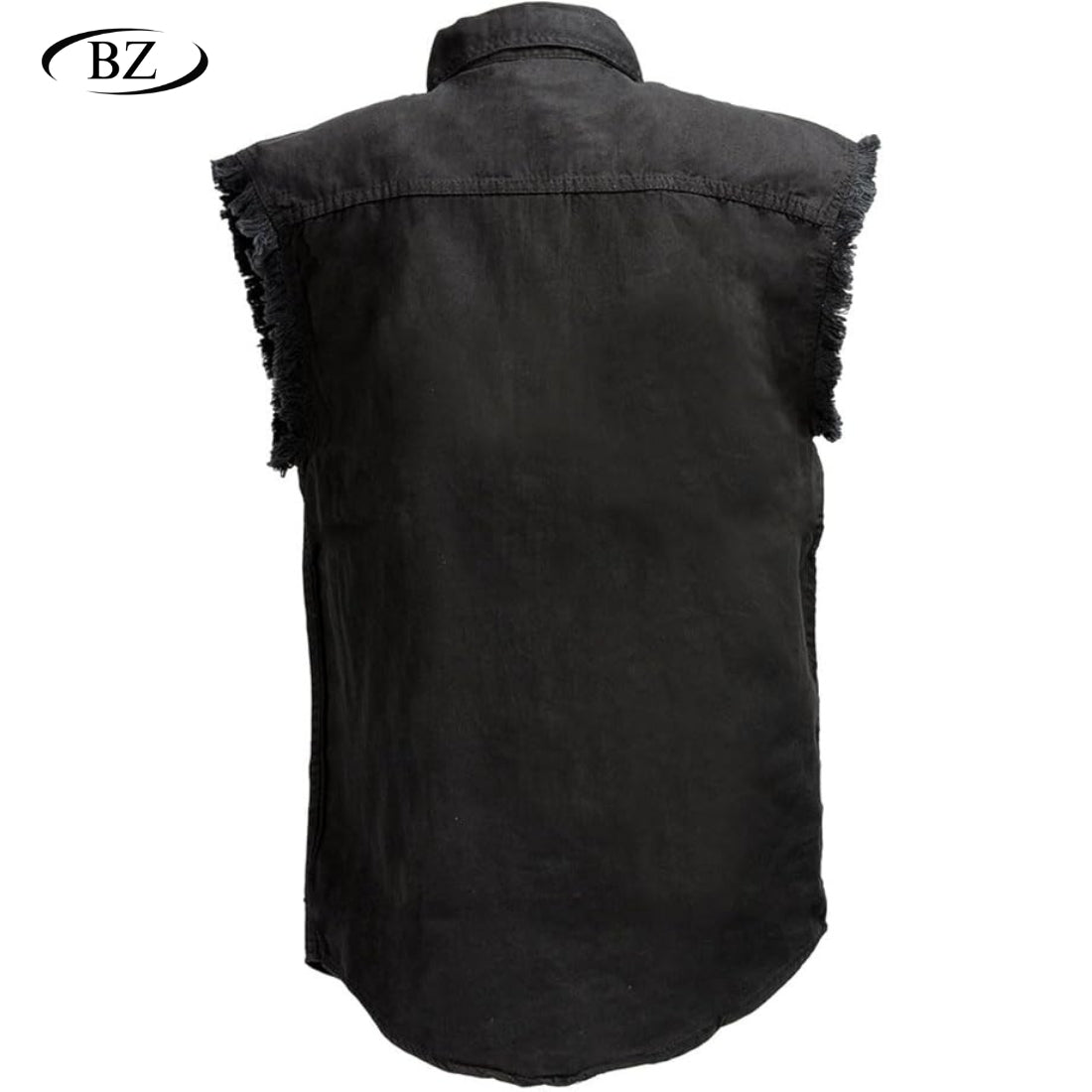 BikerZoneZ Sleeveless Denim Jacket