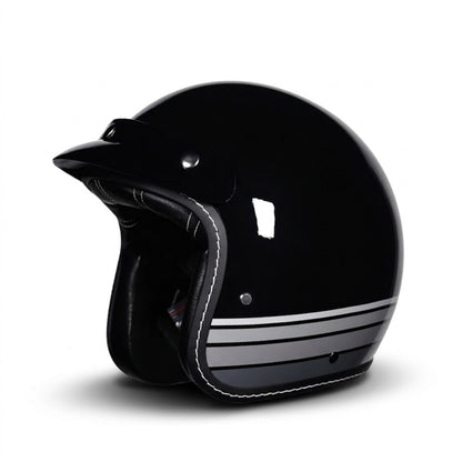 Vintage Open Face Motorcycle Helmet – All-Season Comfort & Protection