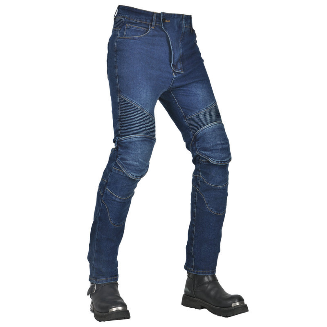 Motorcycle Riding Jeans with Armor – Reinforced Denim Pants
