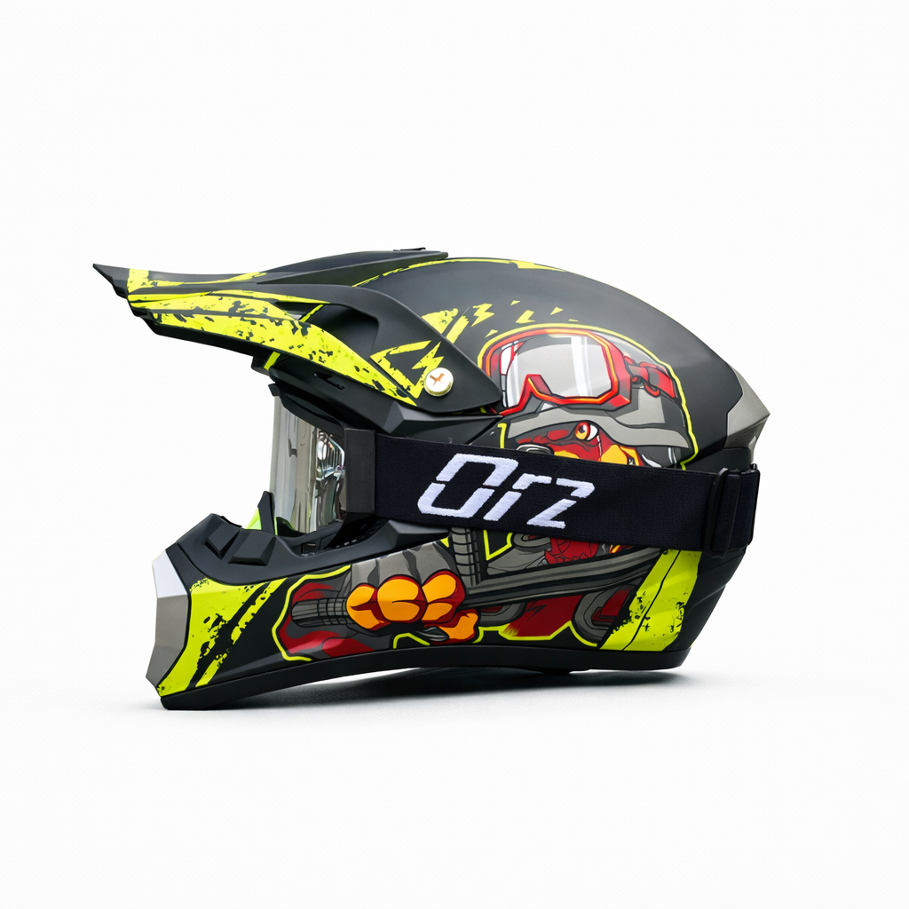 ORZ-126 Motocross Off-Road Full Face Helmet