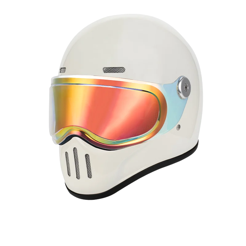 Retro Pig Nose Full Face Helmet