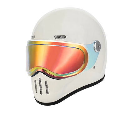 Retro Pig Nose Full Face Helmet