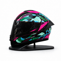 Black Pink Teal