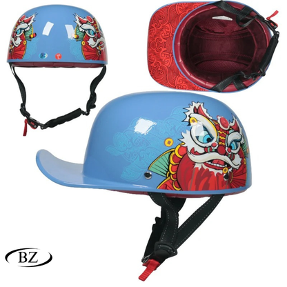 NEW Motorcycle Vintage Retro Baseball Cap Helmets