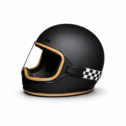 ORZ-729 Retro Full-Face Helmet - DOT & ECE Approved