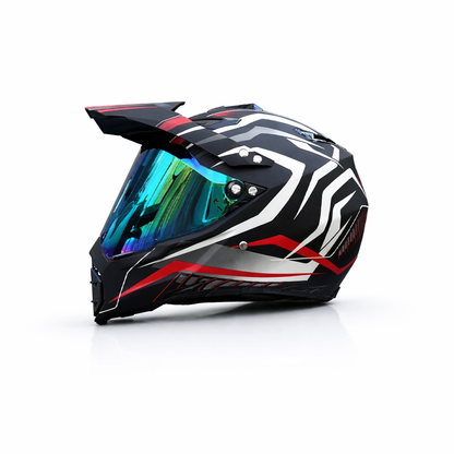 WLT-128 Professional Motocross Helmet – DOT & ECE Certified
