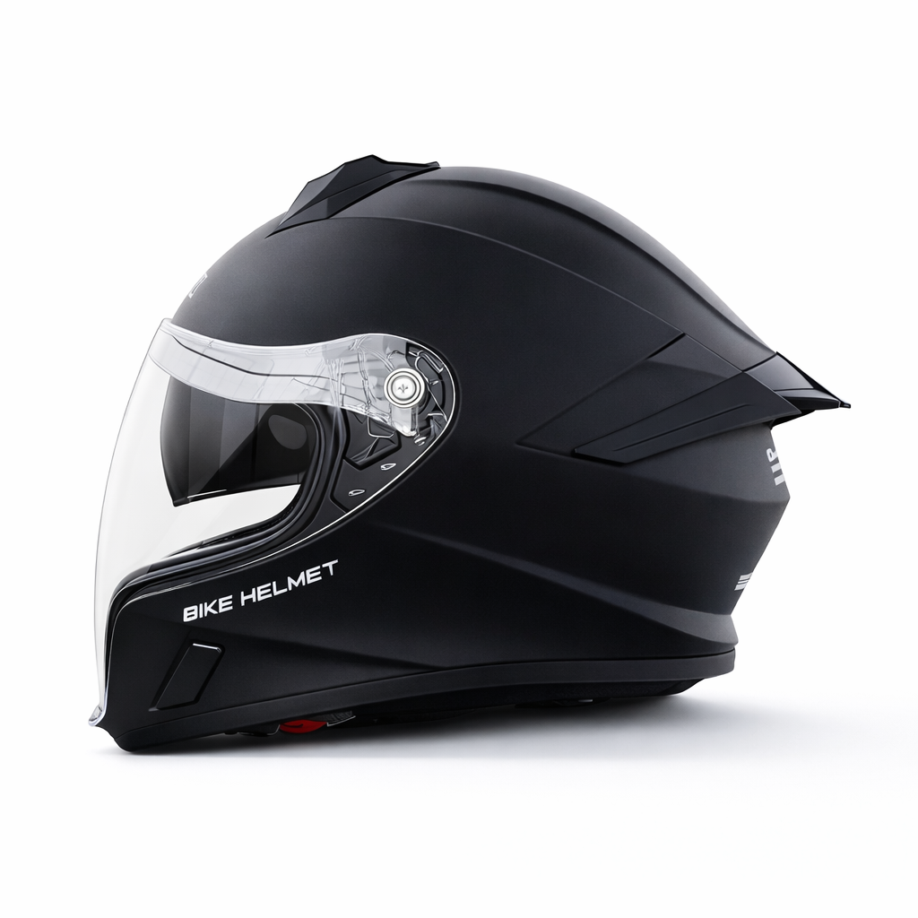 Unisex Full-Face Motorcycle Helmet Certified to DOT & ECE Standards – BikerZoneZ