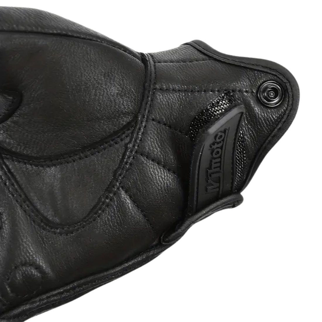Motorcycle Half Finger Leather Gloves
