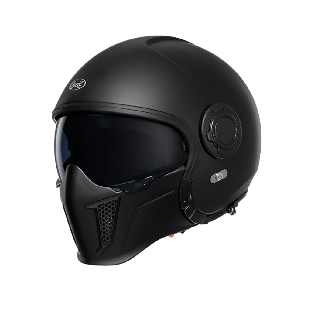 Vintage Full Face Modular Helmet – Dual Visor | DOT & ECE Approved