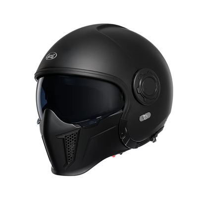 Vintage Full Face Modular Helmet – Dual Visor | DOT & ECE Approved