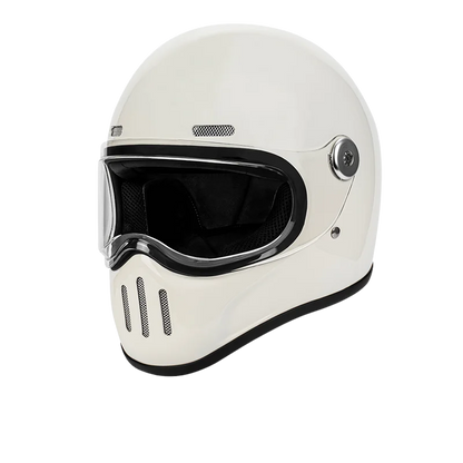 Retro Pig Nose Full Face Helmet