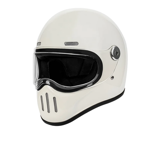 Retro Pig Nose Full Face Helmet