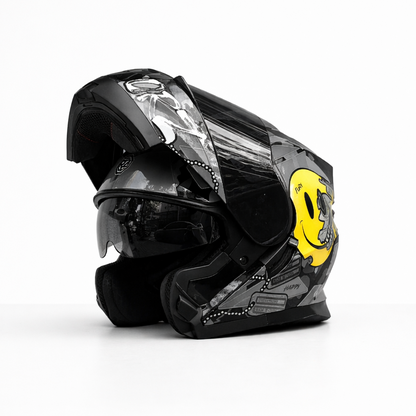 ORZ-162 Full Face Flip-Up Helmet – DOT & ECE Certified