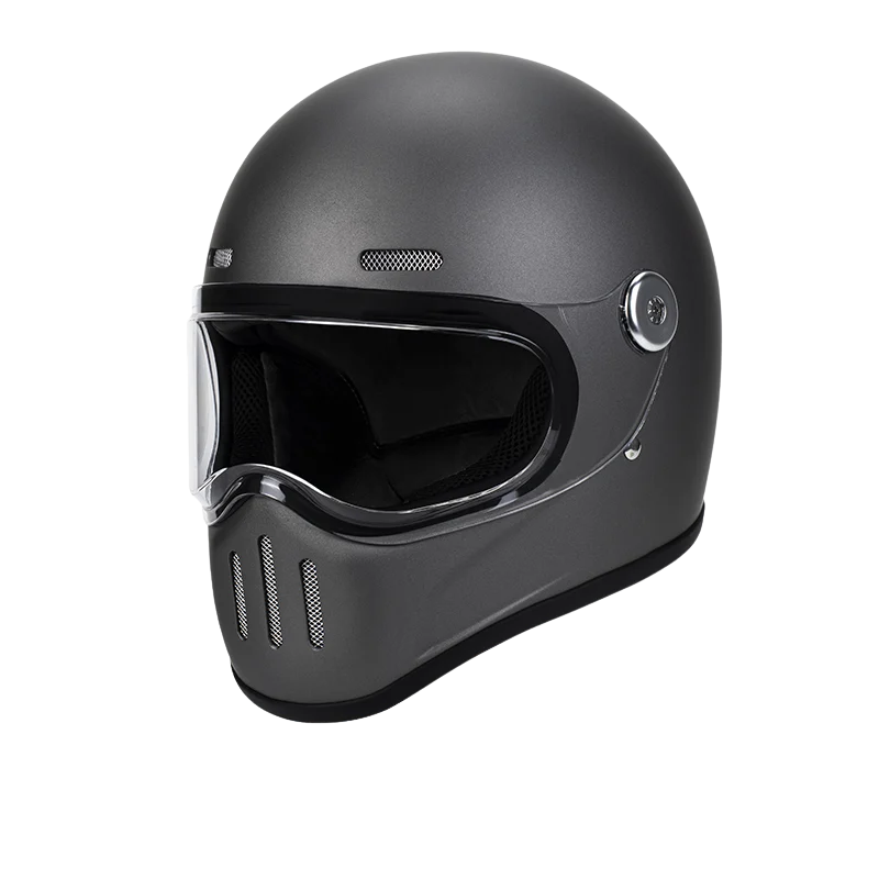 Retro Pig Nose Full Face Helmet
