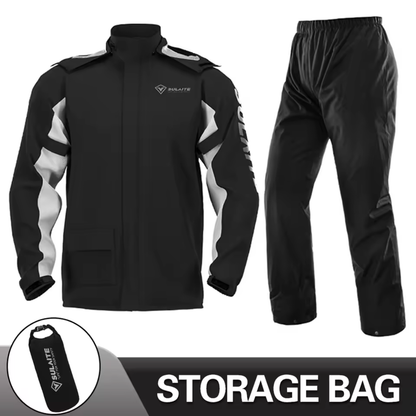 Motorcycle Rain Suit for Riders (Jacket + Pants) – Waterproof, Windproof & Breathable