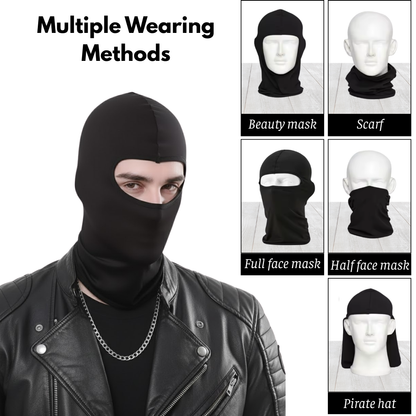 All-Season Rider Face Mask – Breathable, Windproof & UV Protected