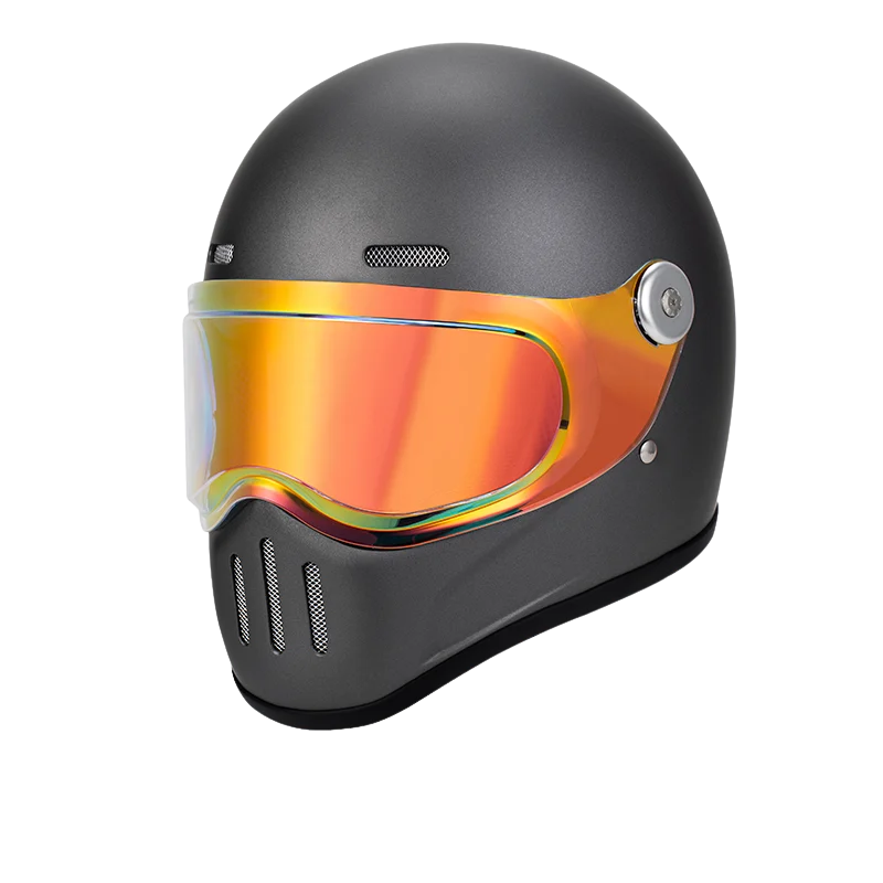 Retro Pig Nose Full Face Helmet