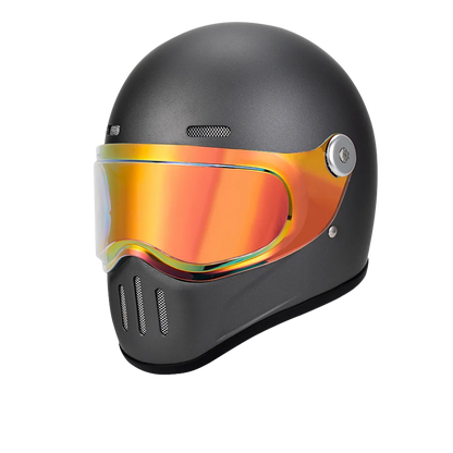 Retro Pig Nose Full Face Helmet