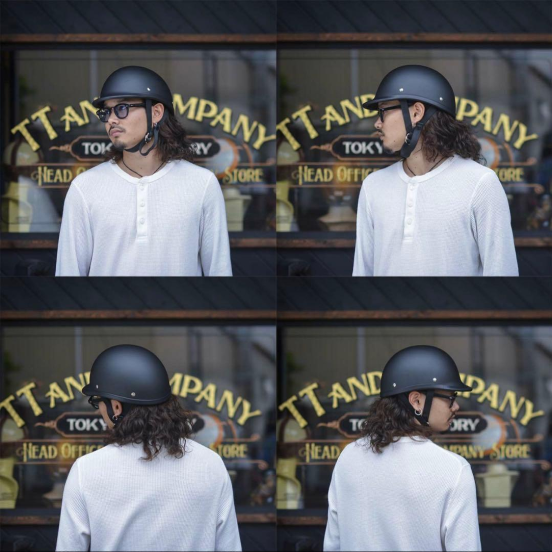 Vintage Low-Profile Polo Half Helmet | DOT Certified