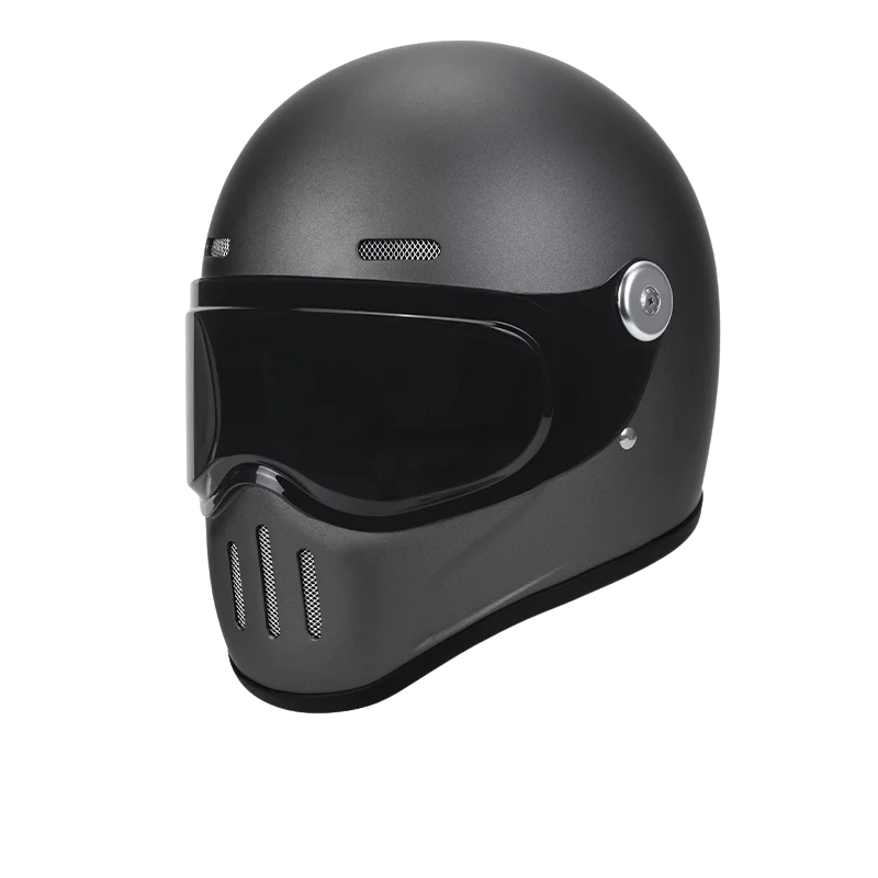 Retro Pig Nose Full Face Helmet