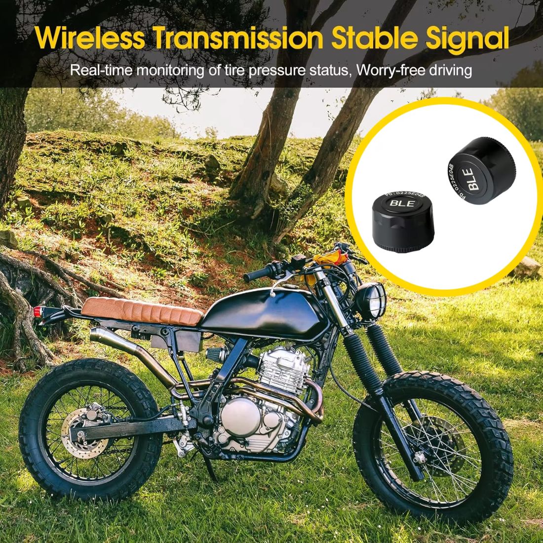 BikerZoneZ Moto Vision TPMS Kit