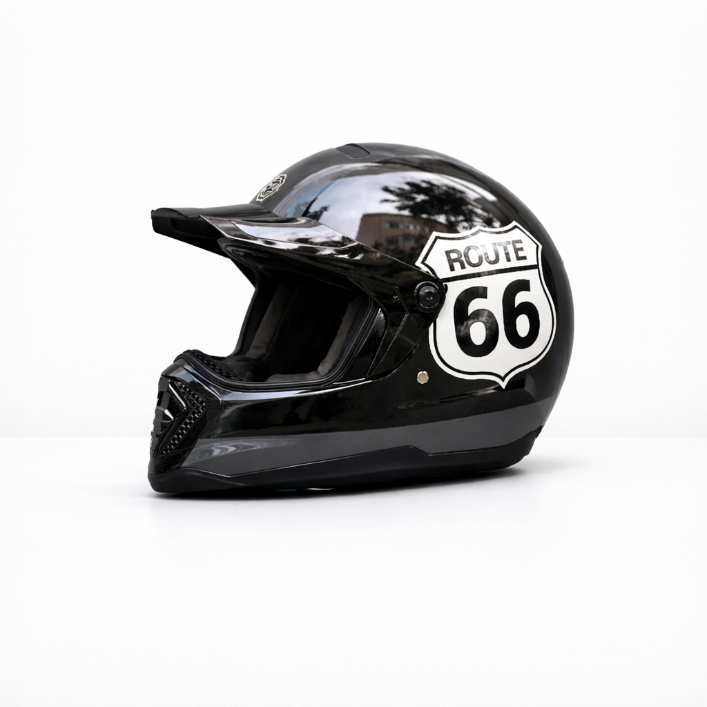 ORZ-918 Retro Full-Face Helmet – DOT & ECE Approved