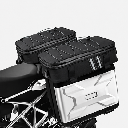 BikerZonez Expandable Pannier Lid Bag System for BMW Motorcycles