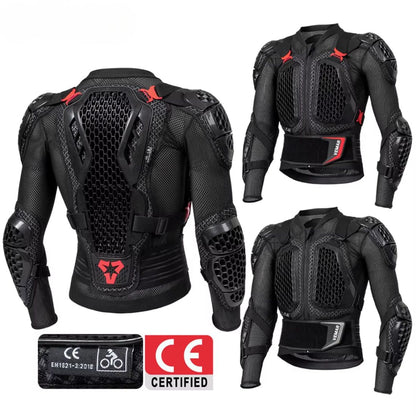 BikerZoneZ CE Full-Body Motorcycle Armor Suit