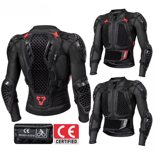 BikerZoneZ CE Full-Body Motorcycle Armor Suit