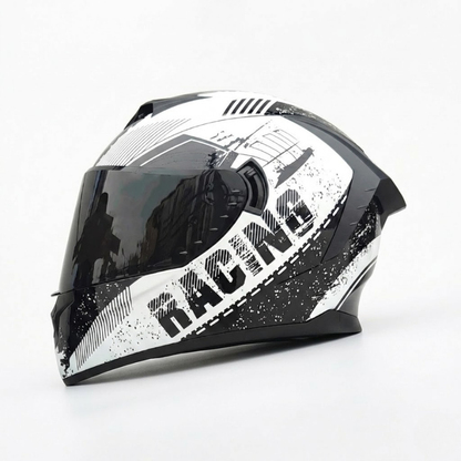 BikerZoneZ Rider Street Dominator Fullface Helmet