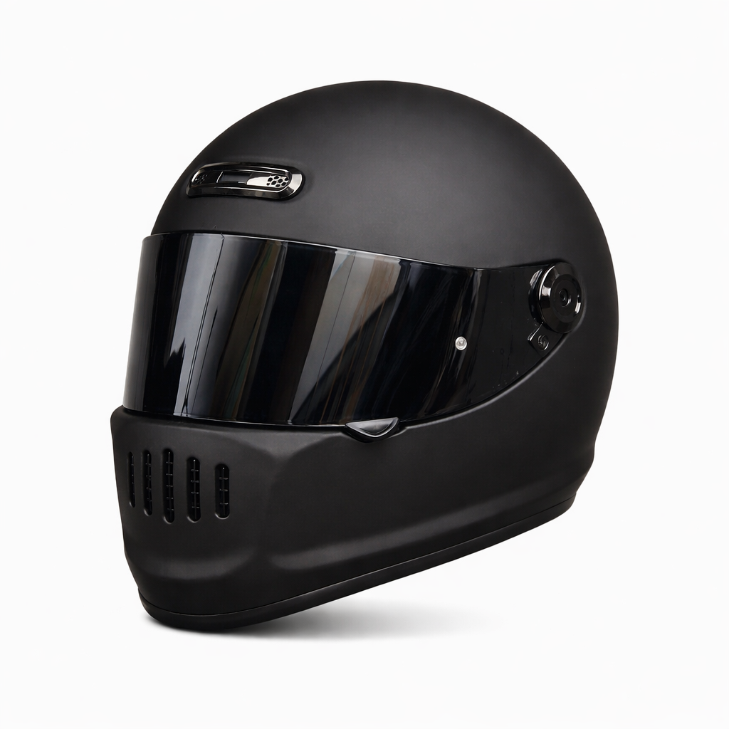ORZ Classic Design Retro Full-Face Motorcycle Helmet