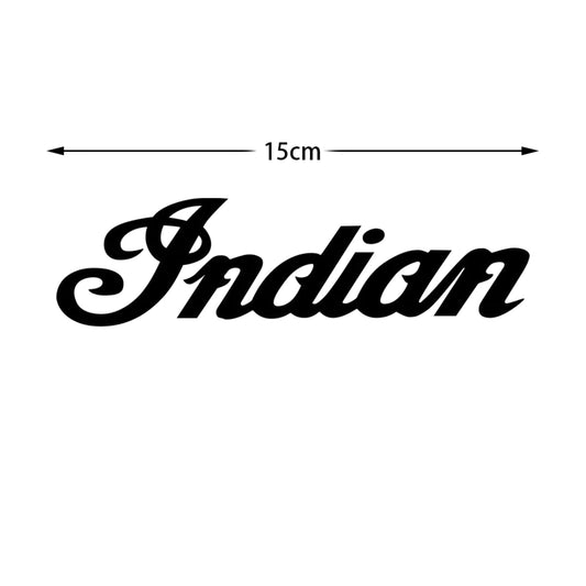 Classic “Indian” Script Sticker