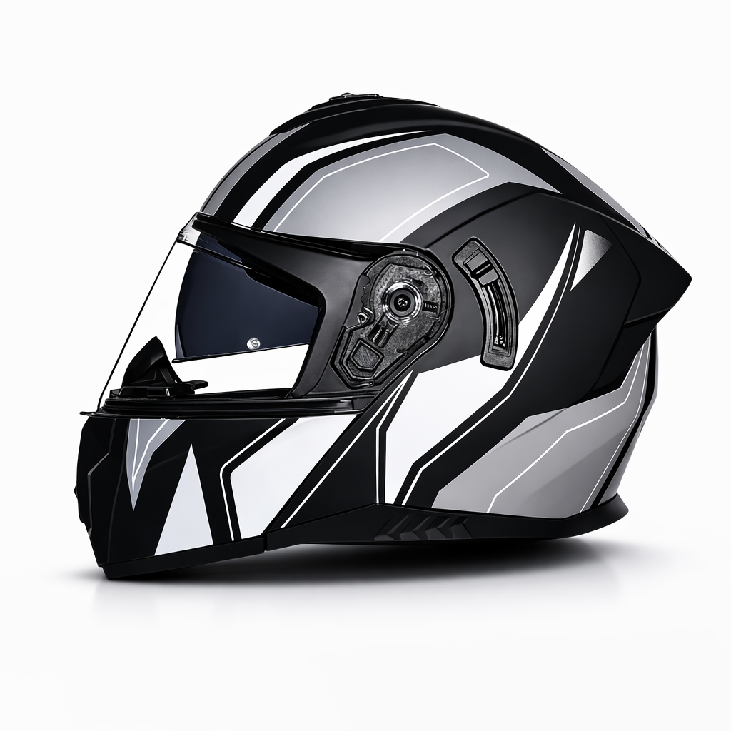 ORZ-B16 Full-Face Motorcycle Helmet – DOT & ECE Certified