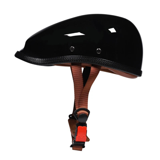 Vintage Low-Profile Half Helmet | DOT & ECE Certified