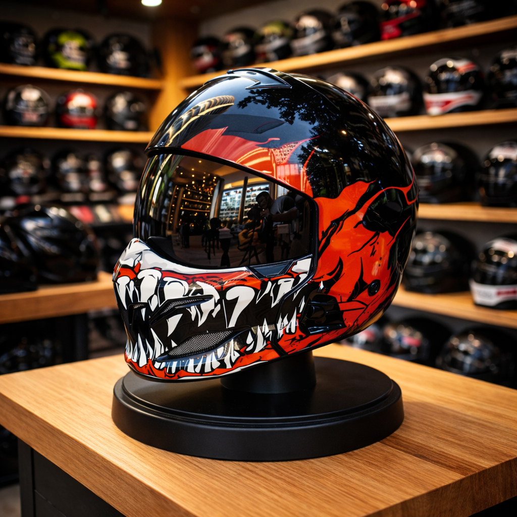 Scorpion Retro Unisex Motorcycle Helmet