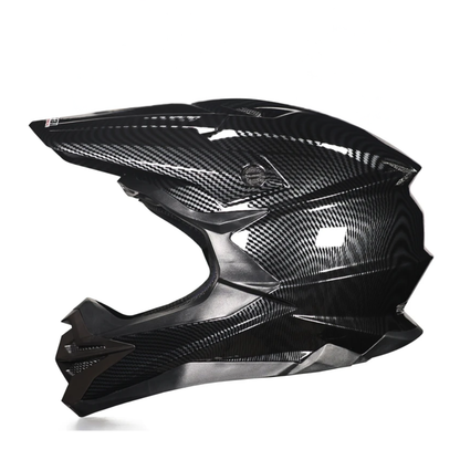 BikerZoneZ SafeRide Pro Off-Road Full Face Helmet - DOT Certification