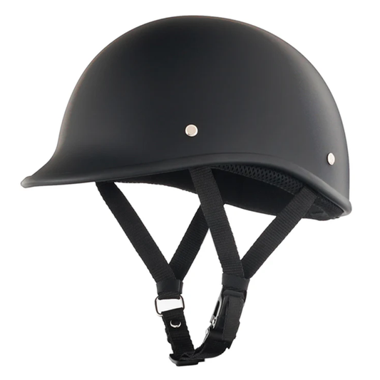 Vintage Low-Profile Polo Half Helmet | DOT Certified