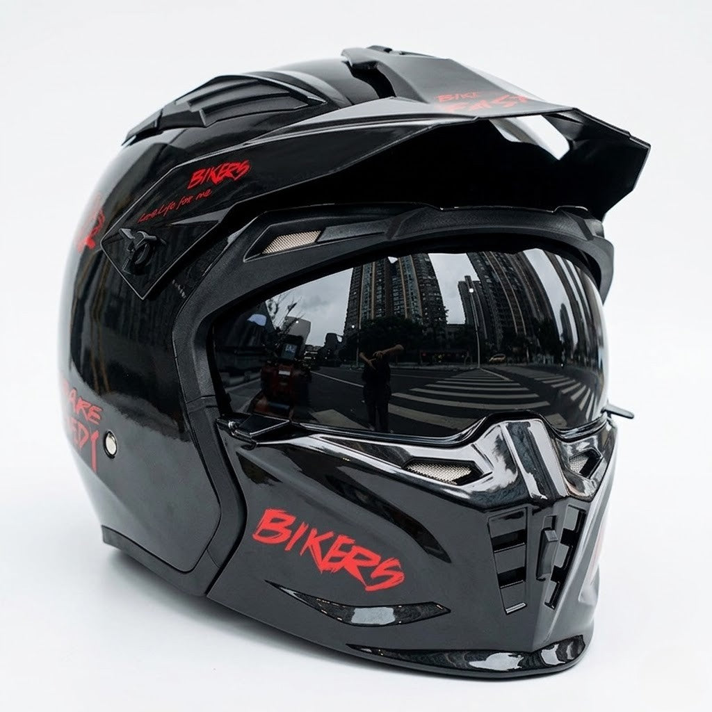 ORZ 163 Pro Retro Helmet - DOT Certified