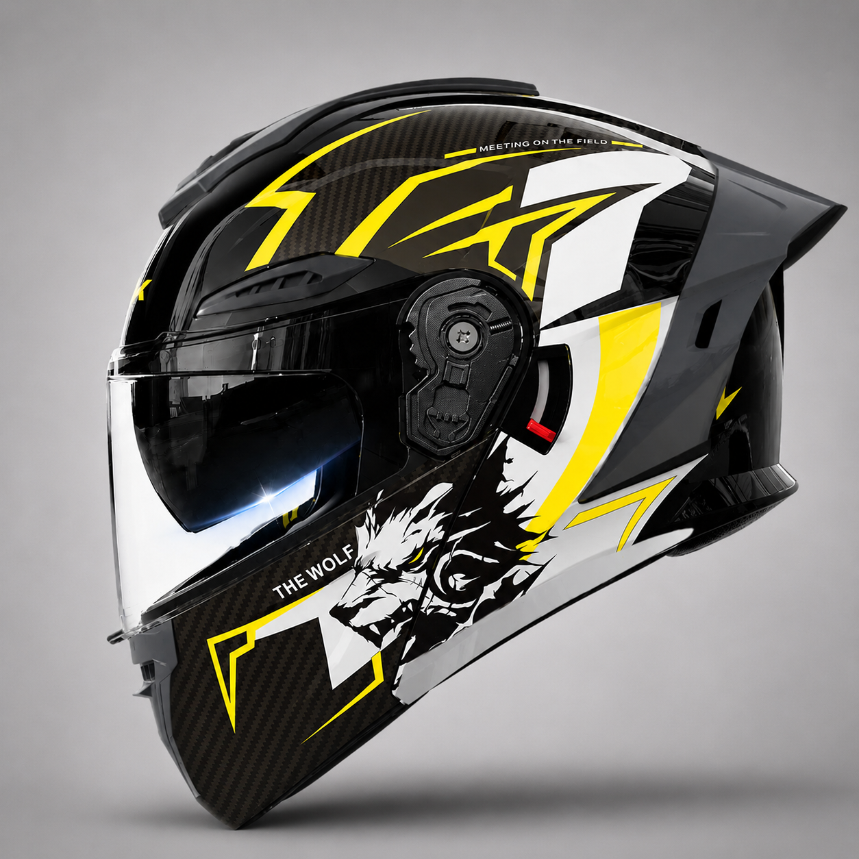 BikerZoneZ™ Apex Flip-Up Motorcycle Helmet