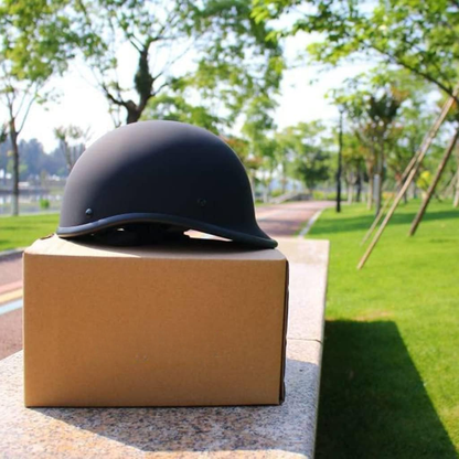 Vintage Low-Profile Polo Half Helmet | DOT Certified