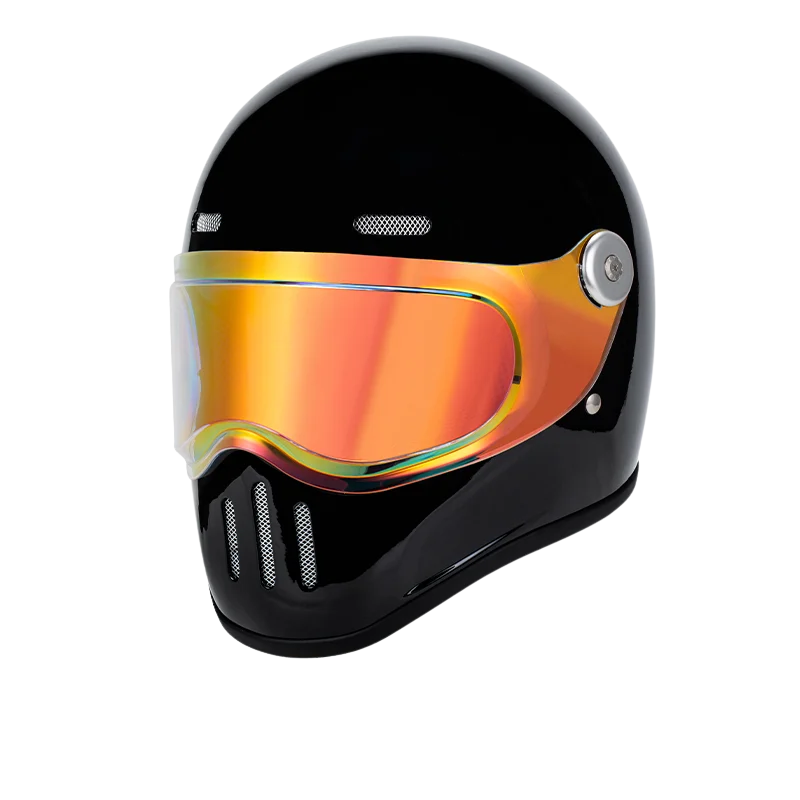 Retro Pig Nose Full Face Helmet