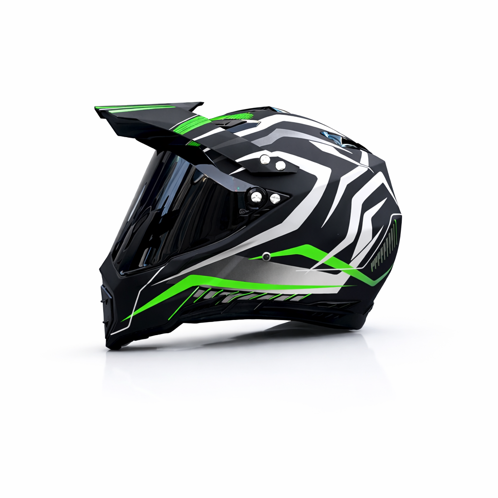 WLT-128 Professional Motocross Helmet – DOT & ECE Certified